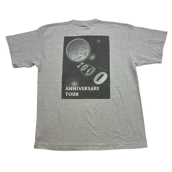 Vintage Sea Ray Boats Shirt Mens XL Gray 2000 PACE Anniversary Tour Short Sleeve - Picture 1 of 12